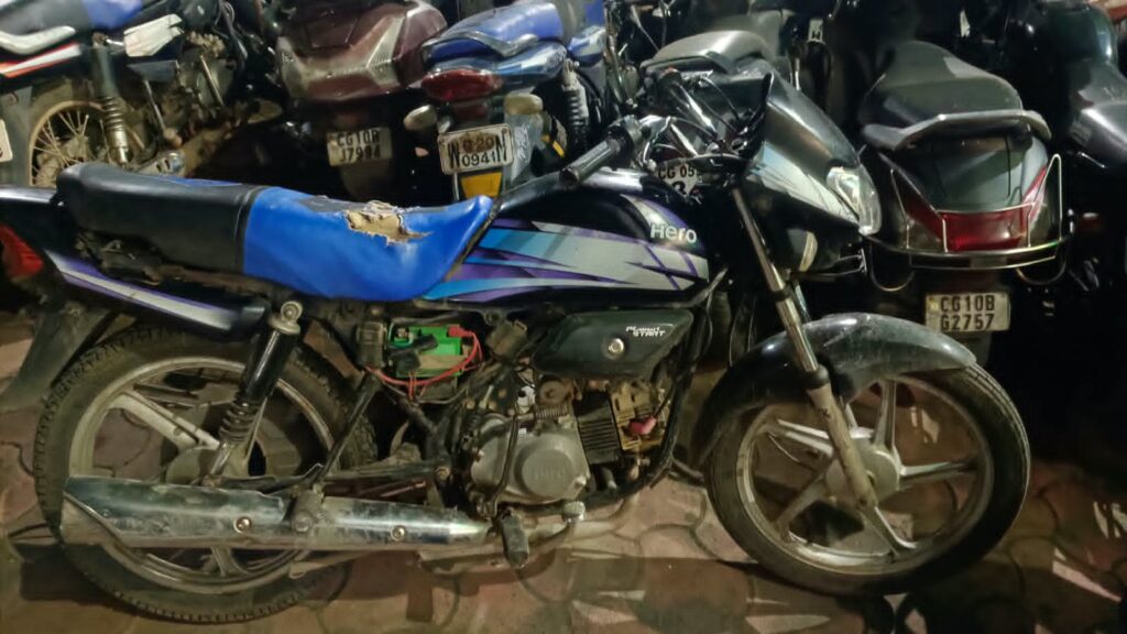 कोटा पुलिस की बड़ी कार्यवाही, पर्यटन स्थल से चोरी हुई बाइक बरामद !