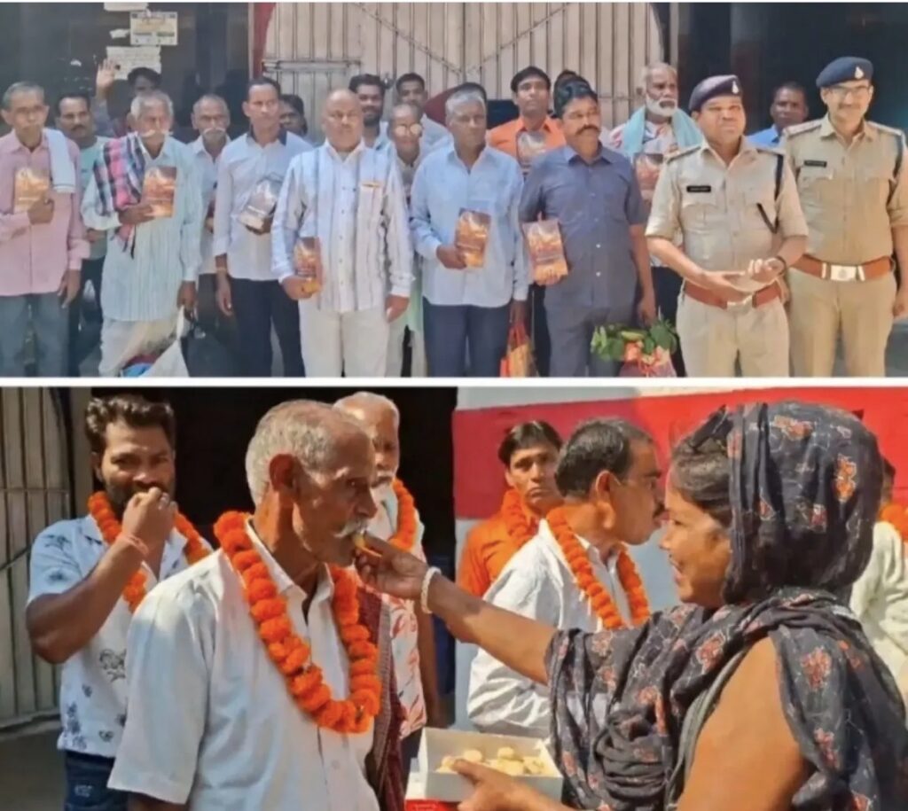 अच्छे आचरण का मिला इनाम बिलासपुर केंद्रीय जेल से 21 आजीवन कैदी रिहा, 14 साल से ज्यादा काट चुके थे सजा !